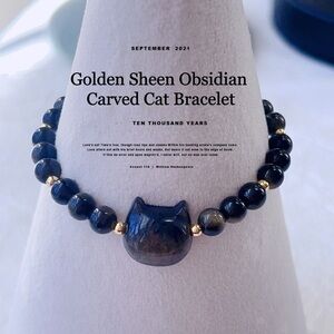 COPY - Sodalite & Strawberry quartz Bracelet